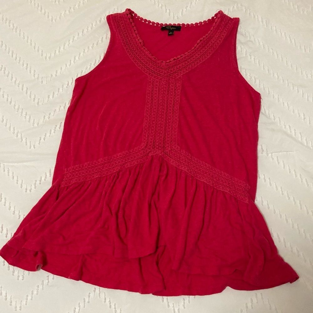 ✨5 for $15✨ Cupio Pink Tank Top